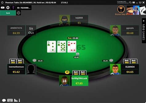 bet365 poker fish/